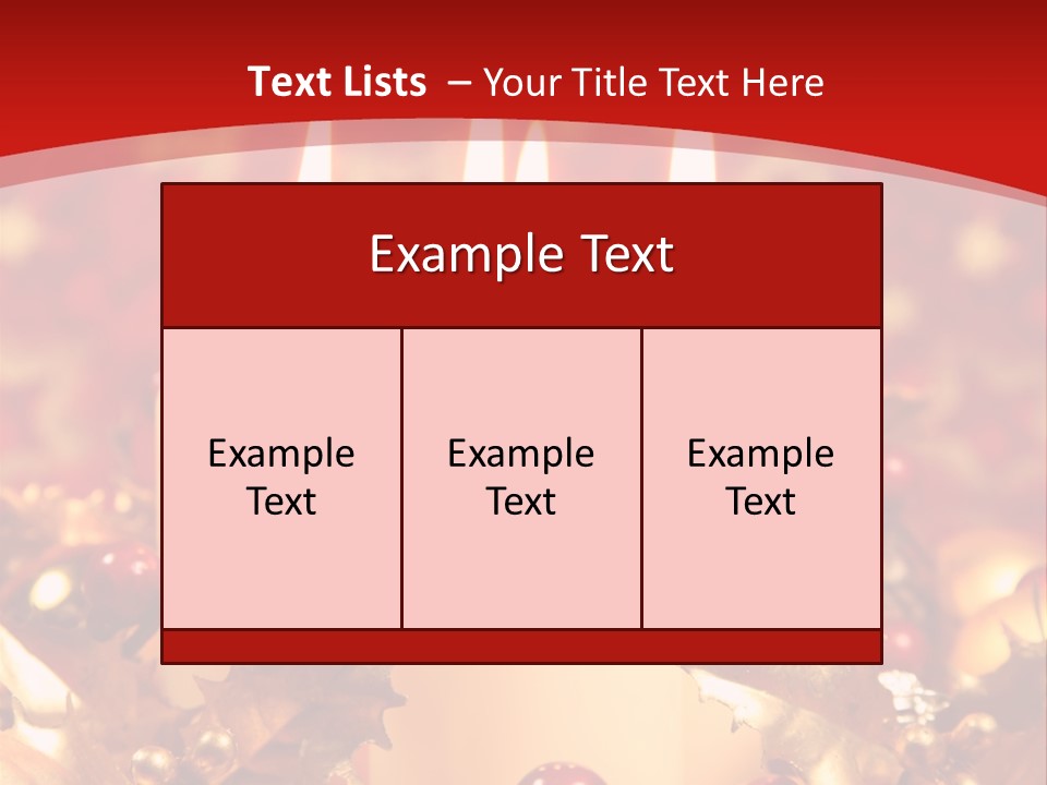 Eve Season Flame PowerPoint Template