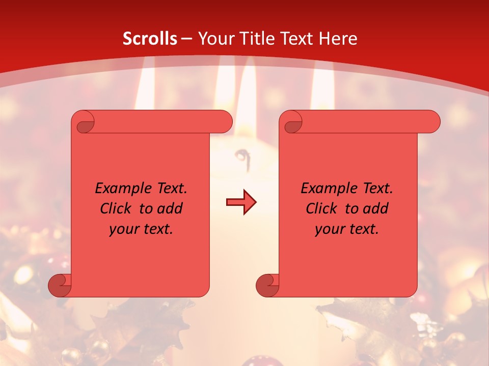Eve Season Flame PowerPoint Template
