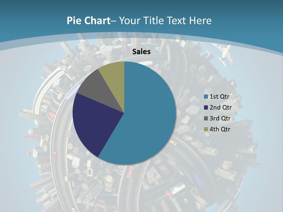 Skyscraper Clipping D PowerPoint Template