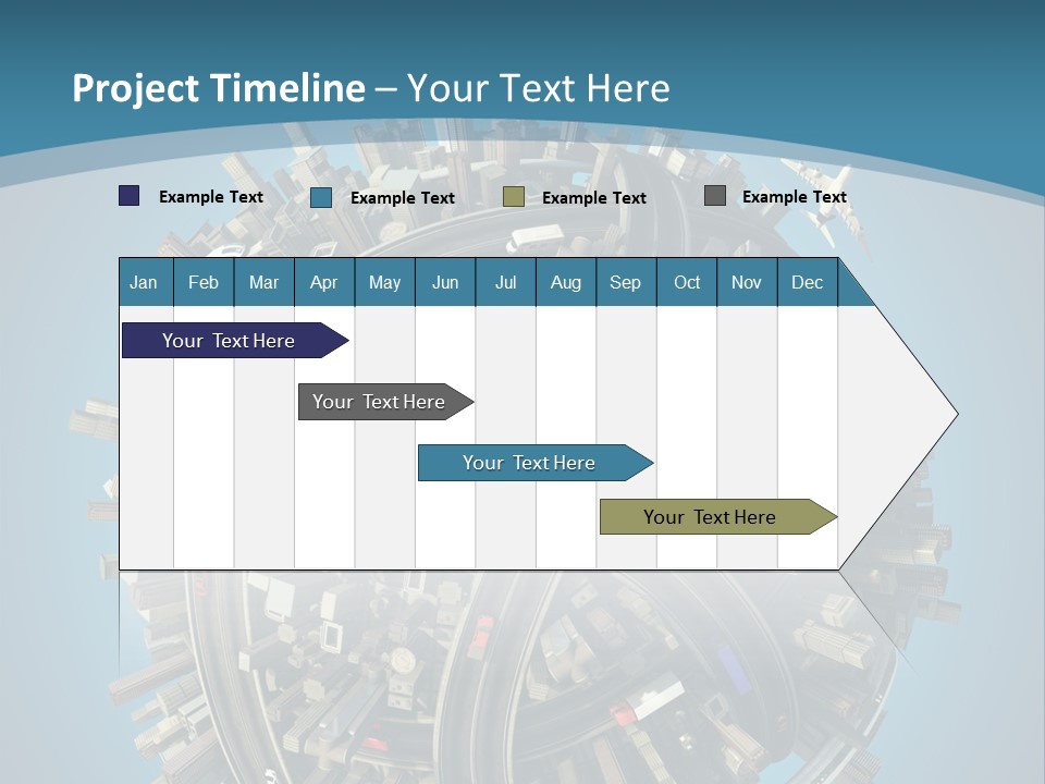 Skyscraper Clipping D PowerPoint Template