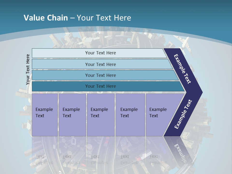 Skyscraper Clipping D PowerPoint Template