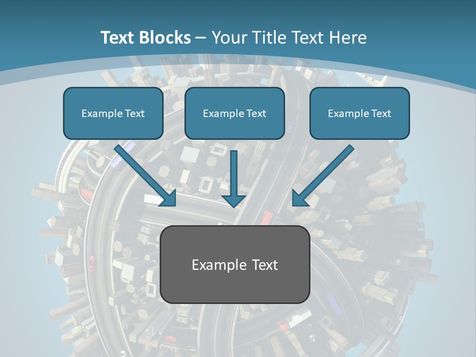 Skyscraper Clipping D PowerPoint Template
