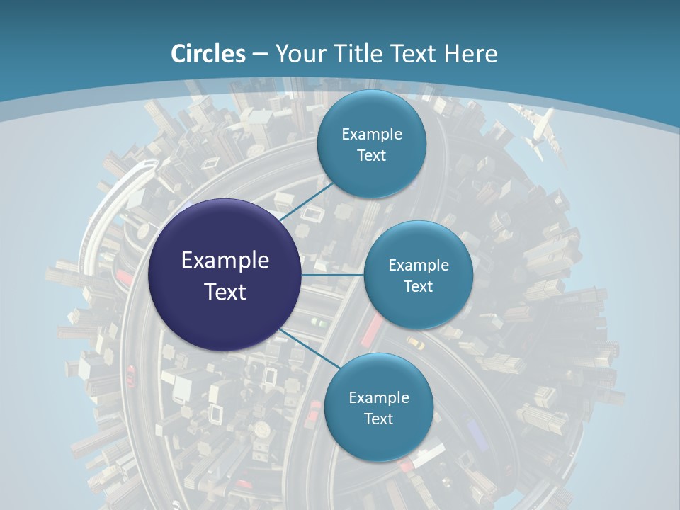 Skyscraper Clipping D PowerPoint Template