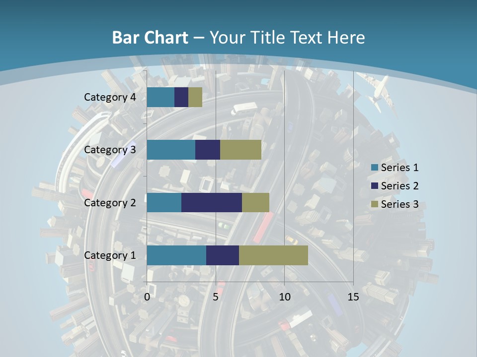 Skyscraper Clipping D PowerPoint Template