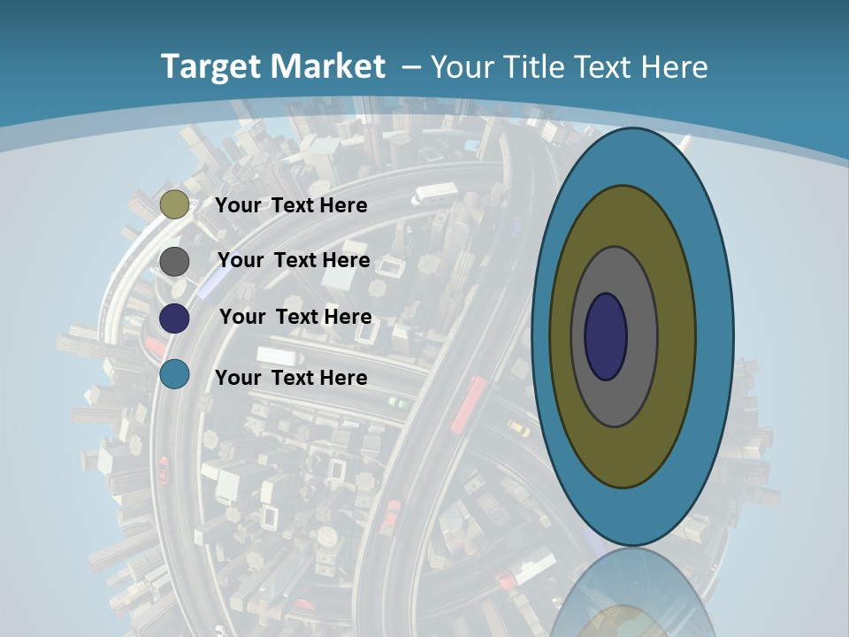 Skyscraper Clipping D PowerPoint Template