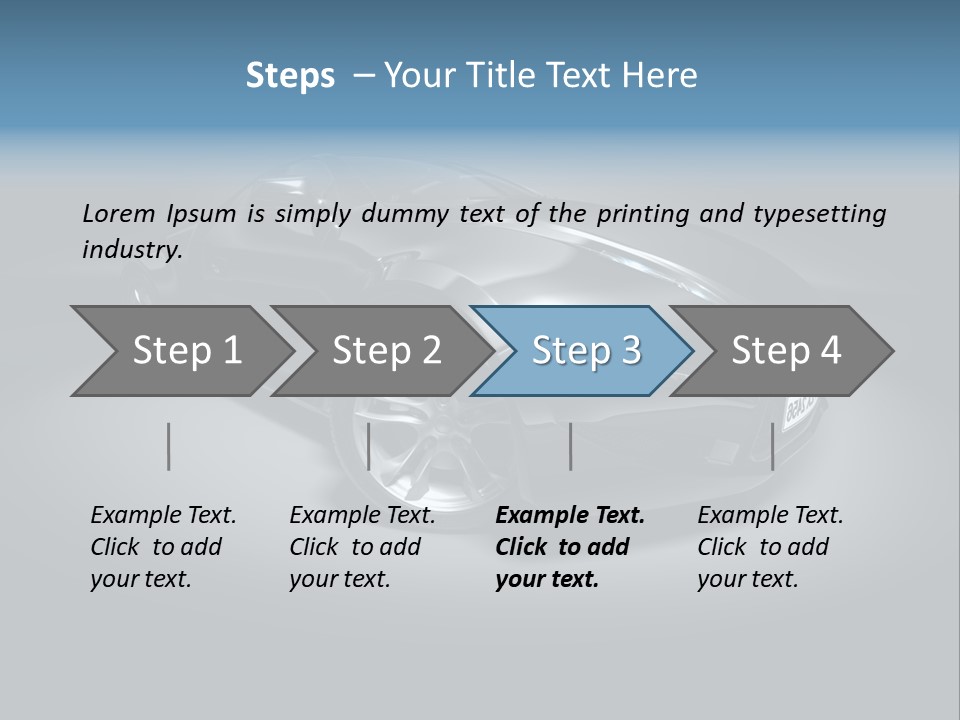 Car Vehicle Prototype PowerPoint Template