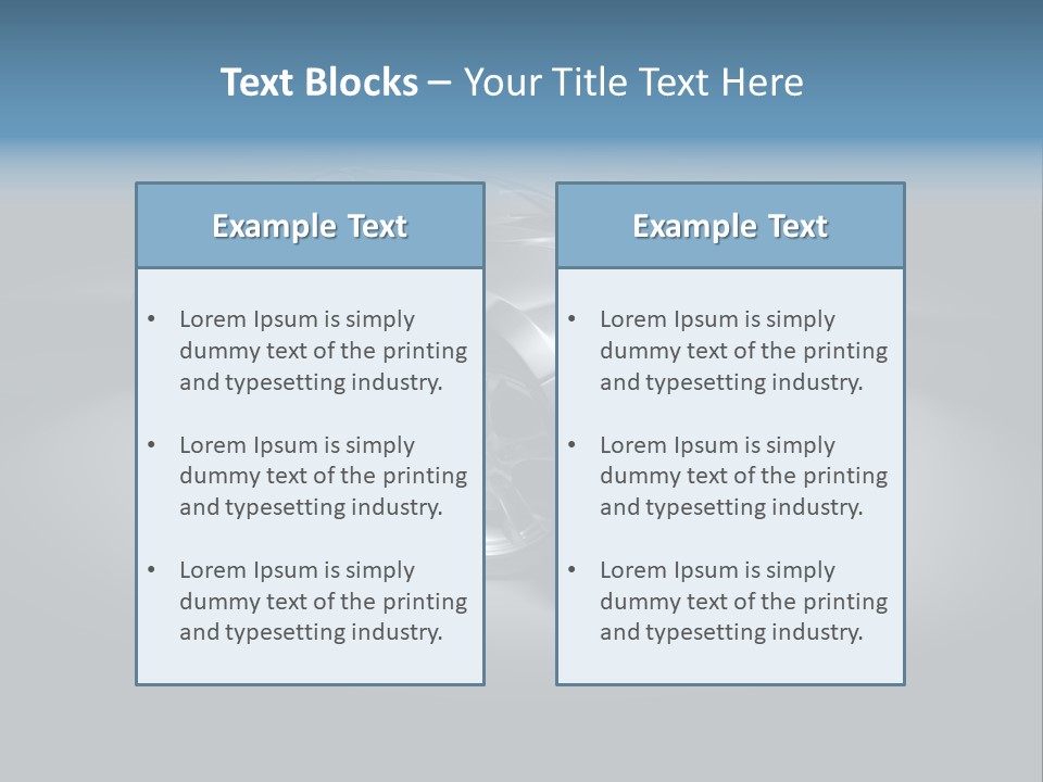 Car Vehicle Prototype PowerPoint Template