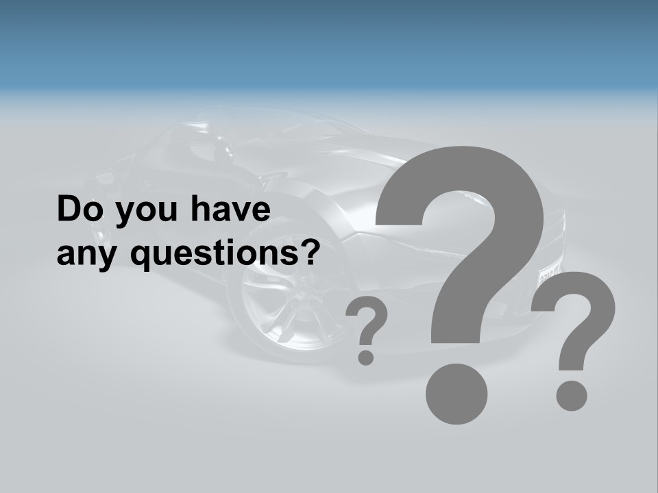 Car Vehicle Prototype PowerPoint Template