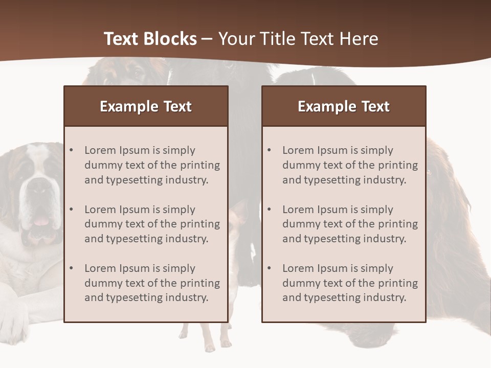 Pawns Bernard Pack PowerPoint Template