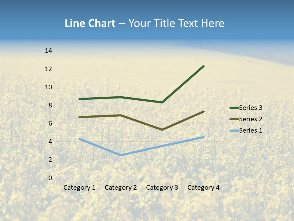 Canola Sun Gold PowerPoint Template