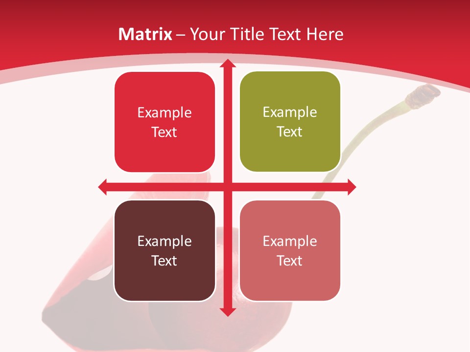 Woman Food Enjoy PowerPoint Template