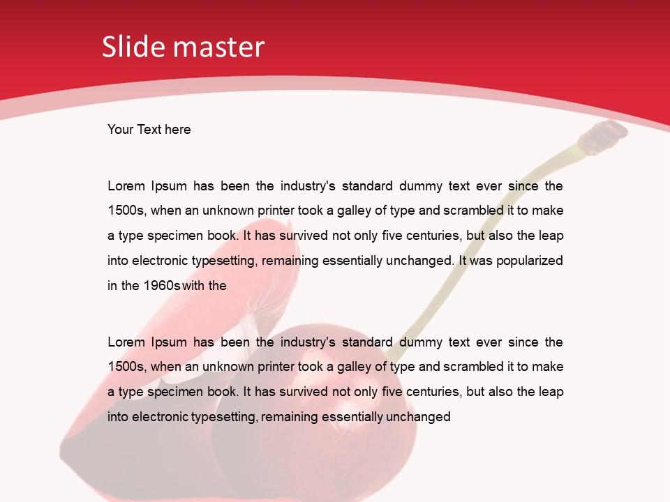 Woman Food Enjoy PowerPoint Template