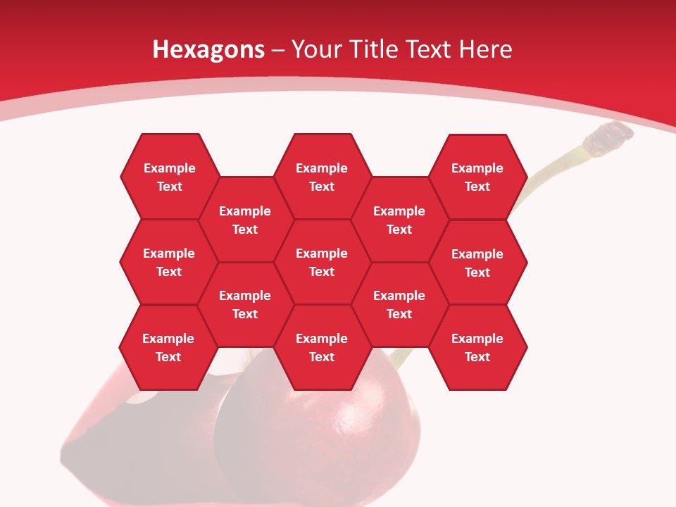 Woman Food Enjoy PowerPoint Template