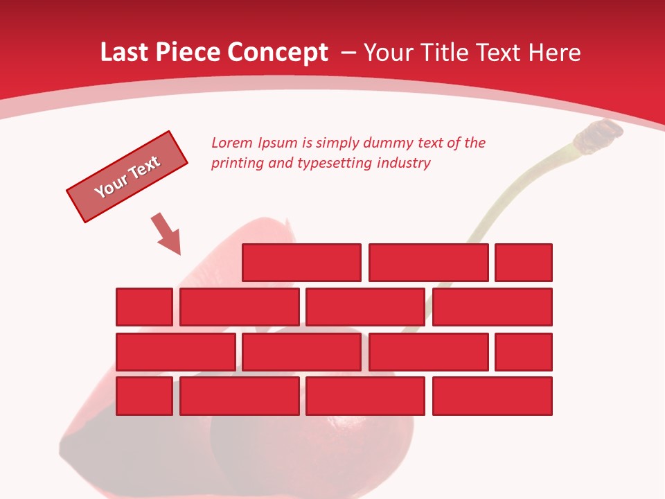 Woman Food Enjoy PowerPoint Template