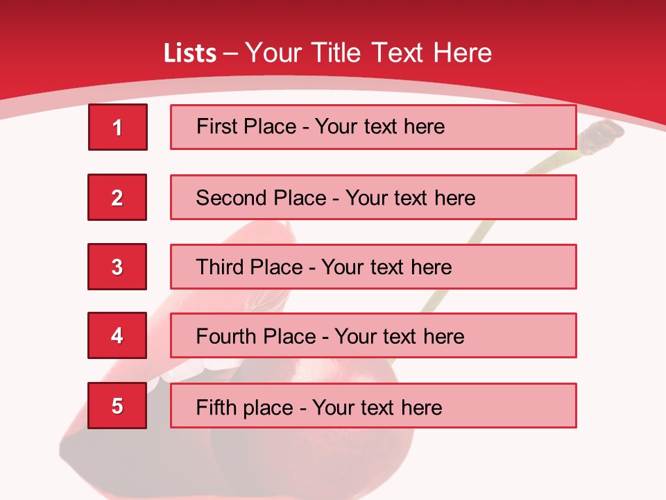 Woman Food Enjoy PowerPoint Template