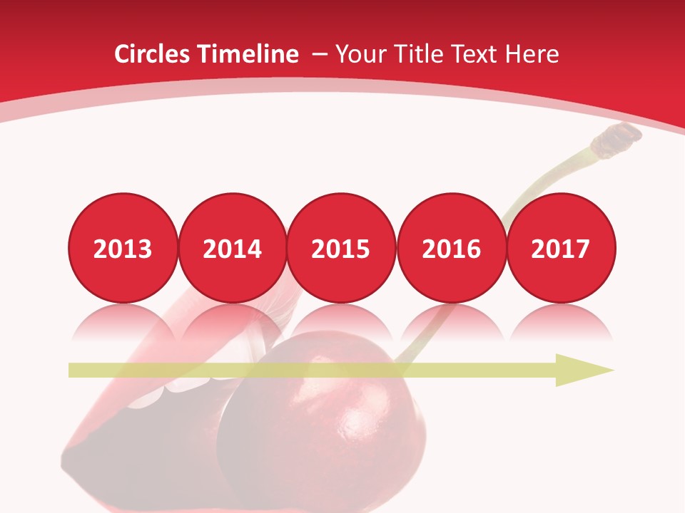 Woman Food Enjoy PowerPoint Template