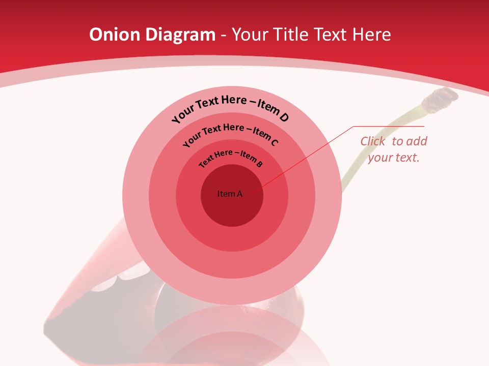 Woman Food Enjoy PowerPoint Template