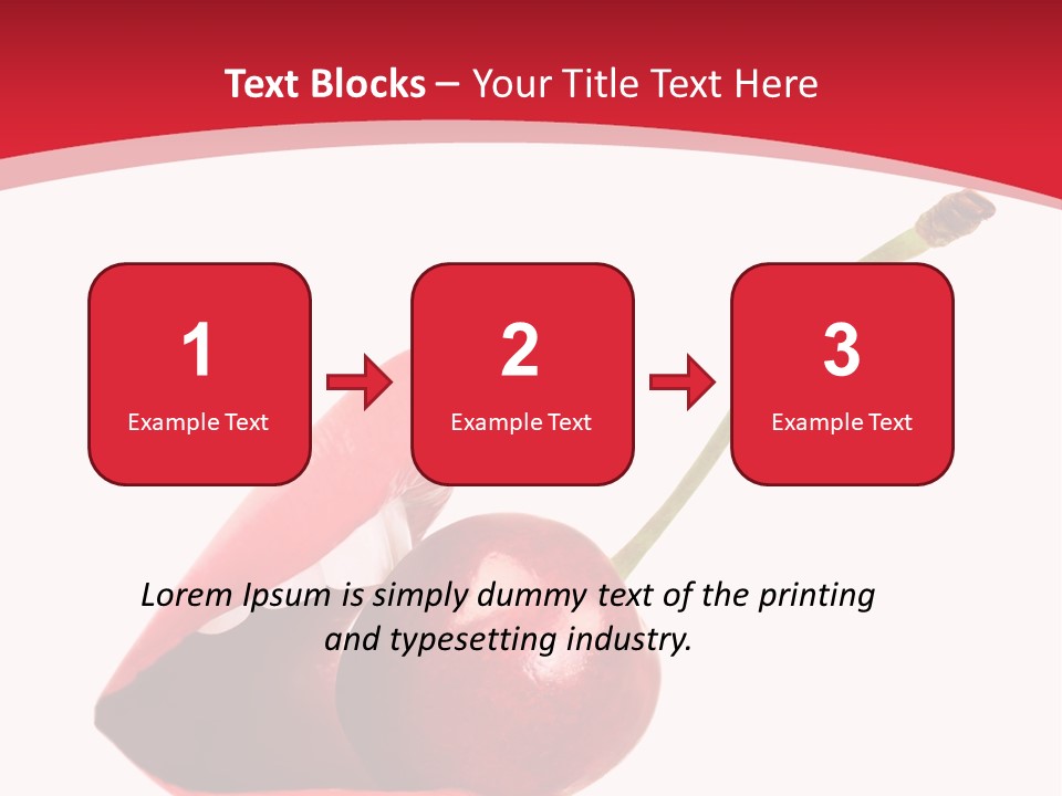 Woman Food Enjoy PowerPoint Template