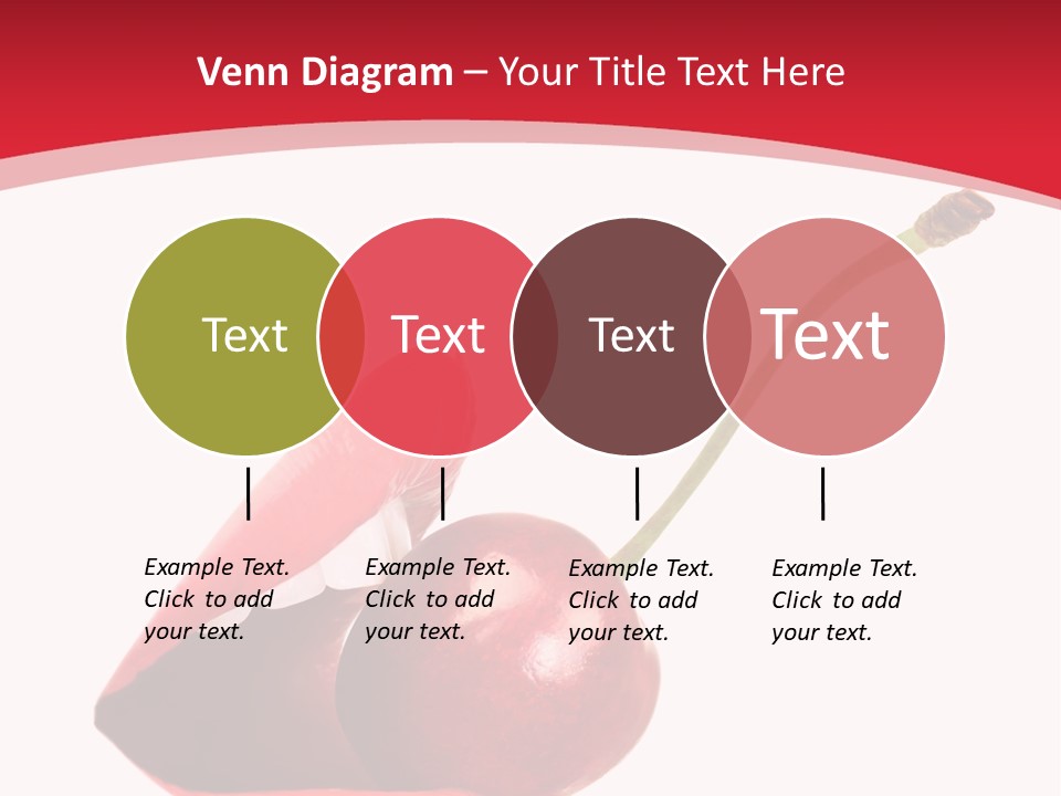 Woman Food Enjoy PowerPoint Template