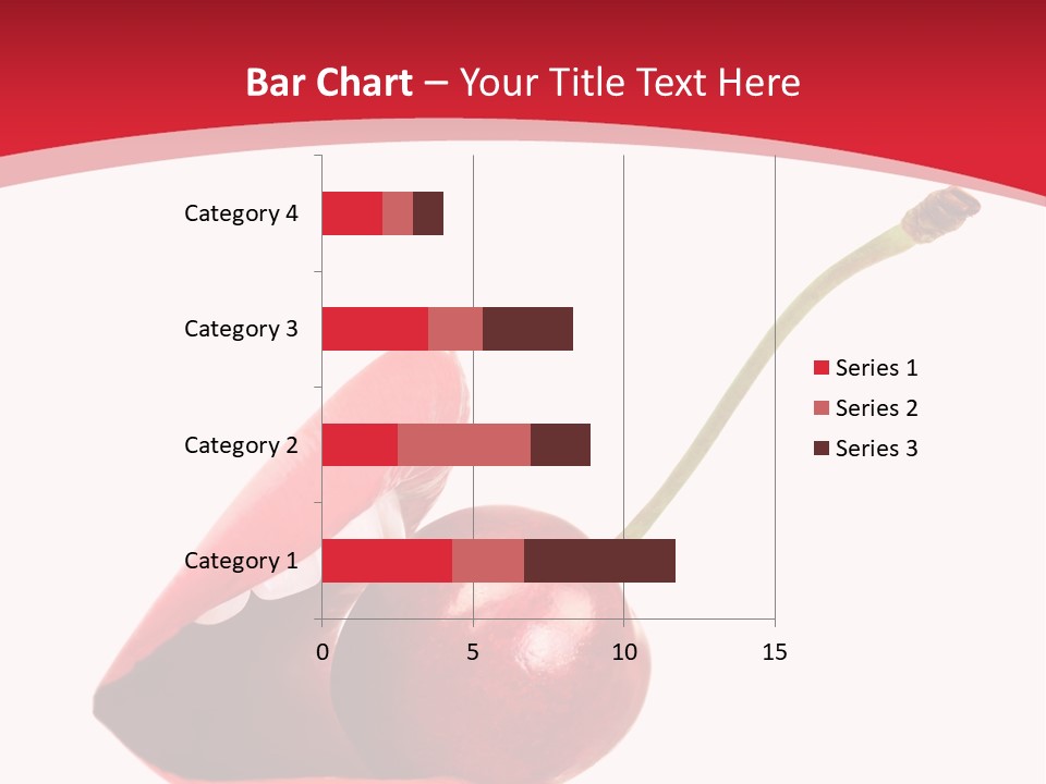 Woman Food Enjoy PowerPoint Template