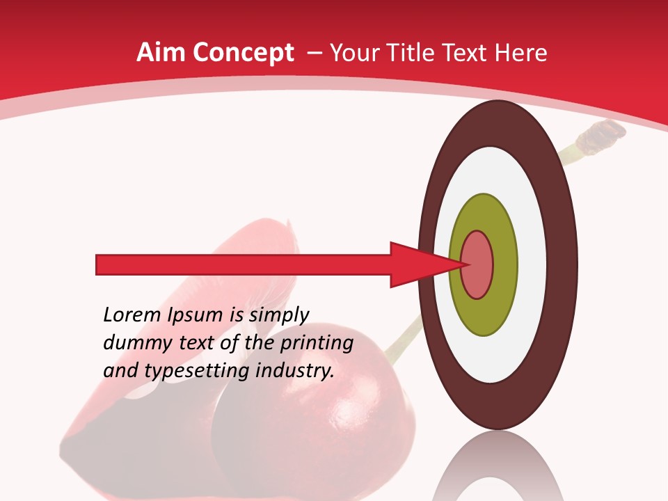 Woman Food Enjoy PowerPoint Template