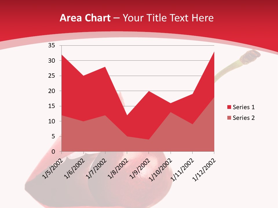 Woman Food Enjoy PowerPoint Template