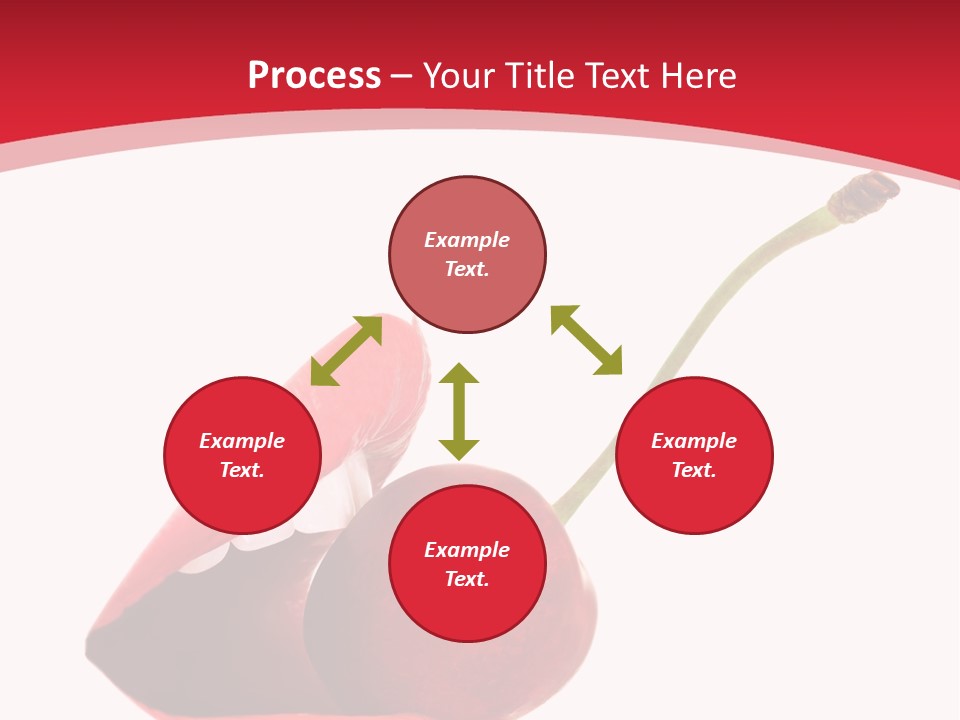 Woman Food Enjoy PowerPoint Template