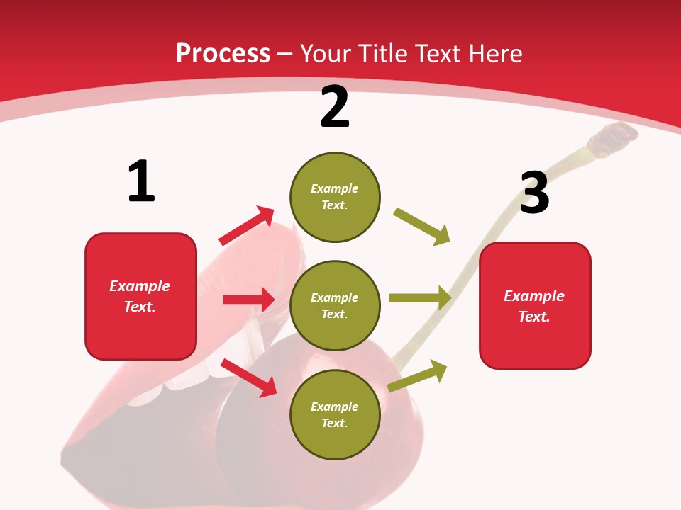 Woman Food Enjoy PowerPoint Template