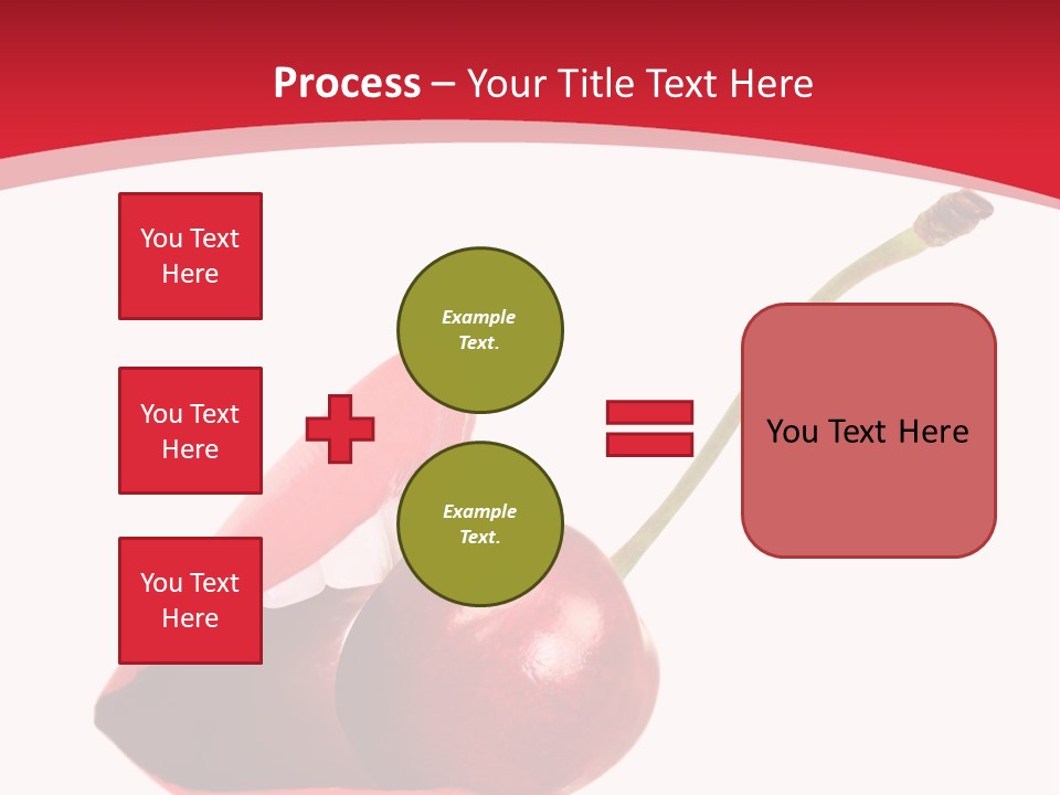 Woman Food Enjoy PowerPoint Template