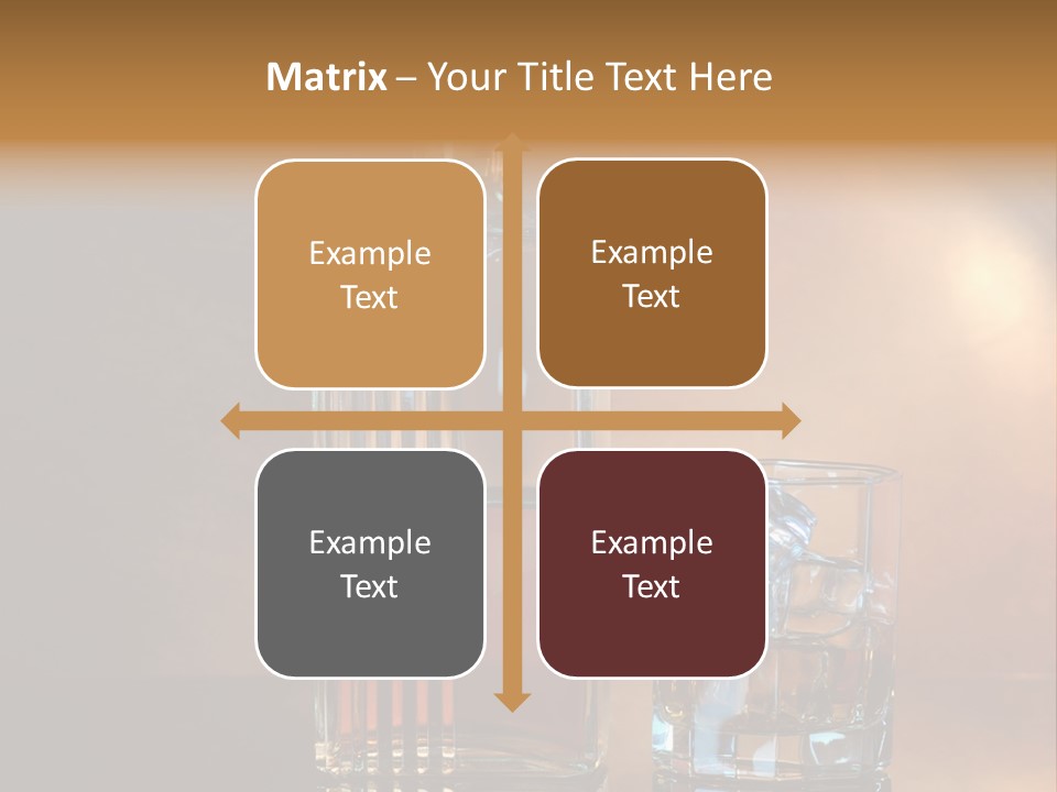 Cold Ice Scotch PowerPoint Template