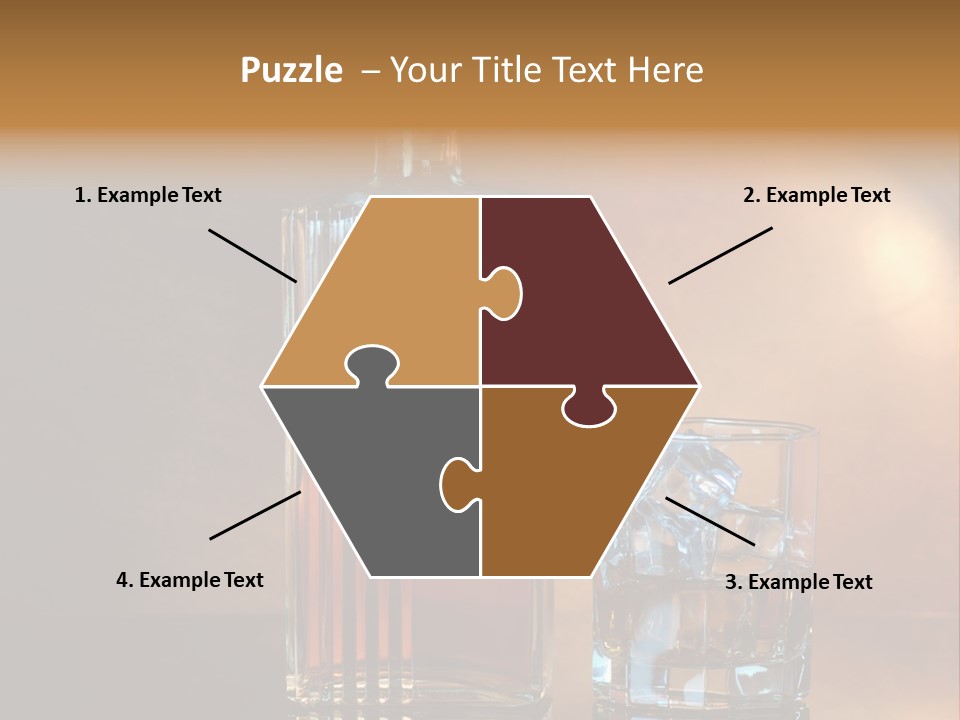 Cold Ice Scotch PowerPoint Template