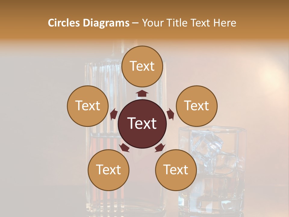 Cold Ice Scotch PowerPoint Template