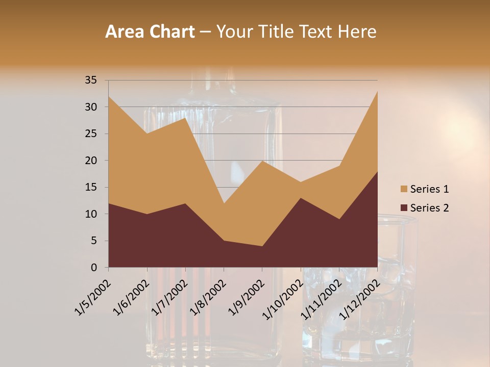 Cold Ice Scotch PowerPoint Template
