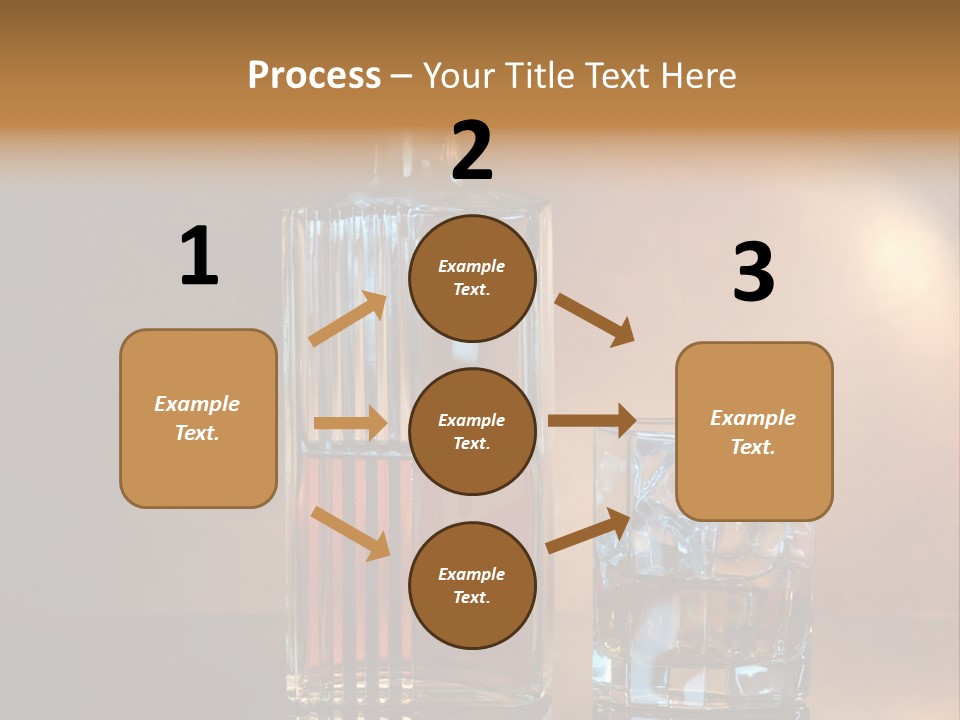 Cold Ice Scotch PowerPoint Template