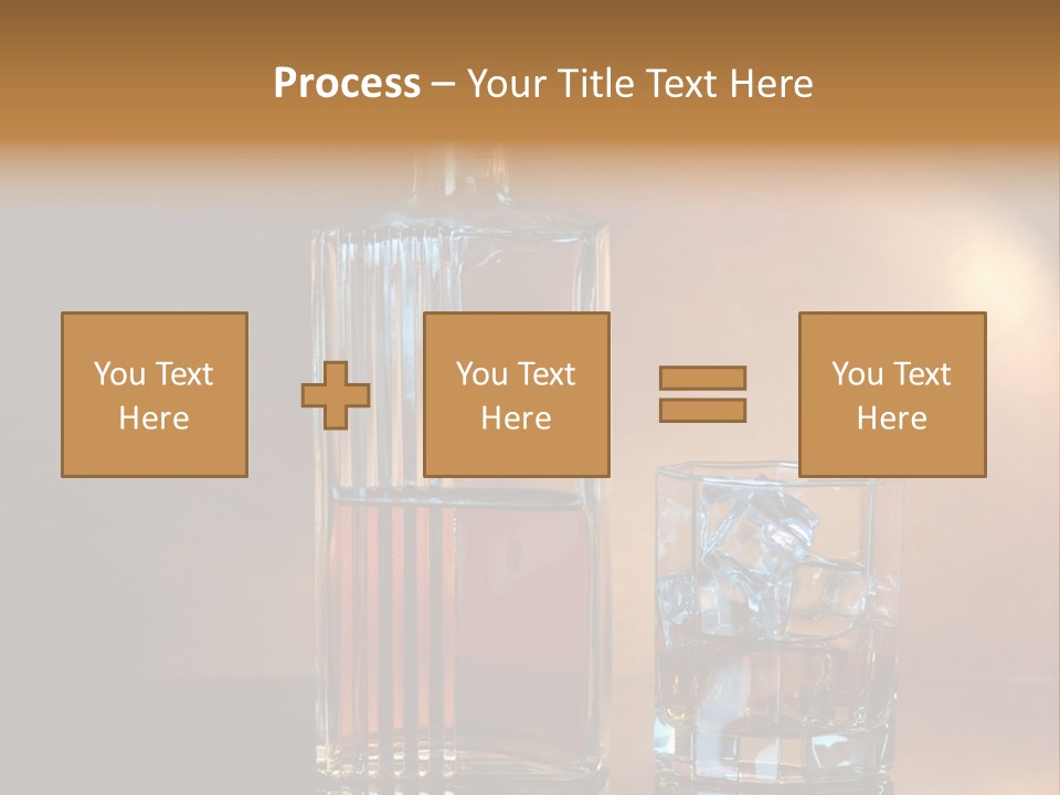Cold Ice Scotch PowerPoint Template