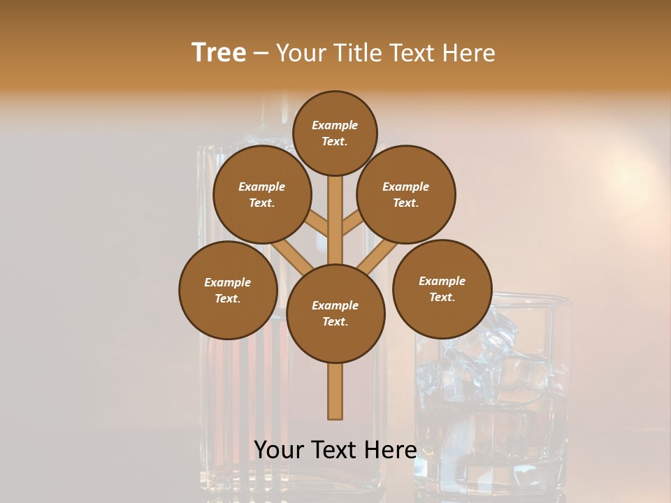 Cold Ice Scotch PowerPoint Template