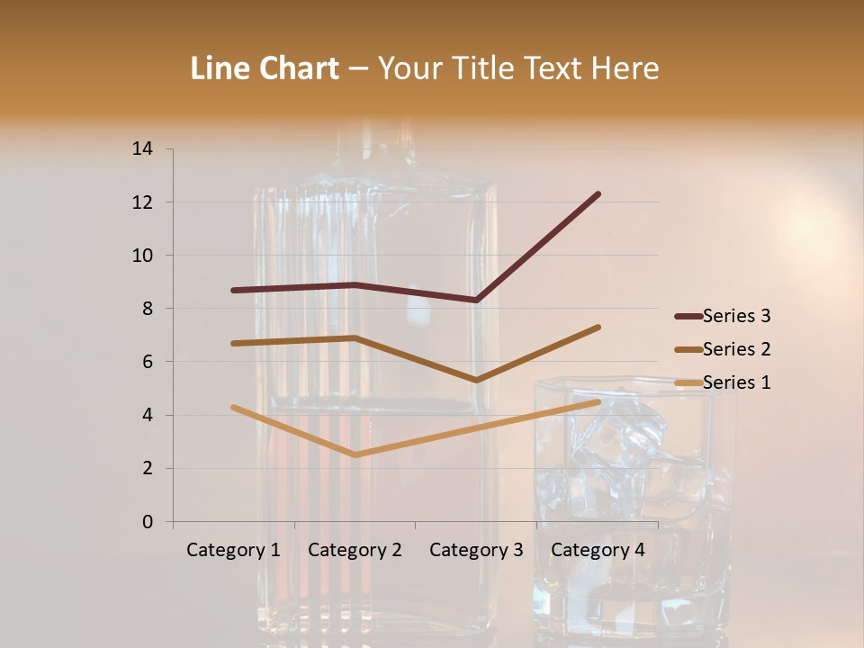 Cold Ice Scotch PowerPoint Template