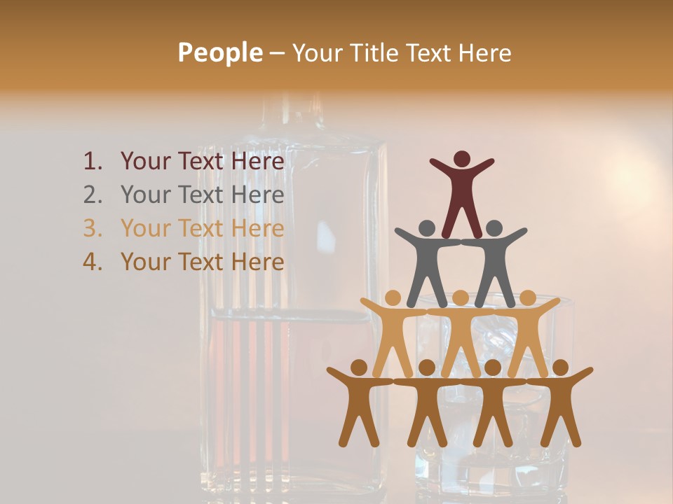 Cold Ice Scotch PowerPoint Template