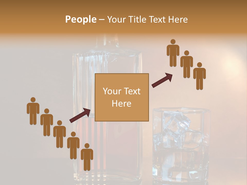 Cold Ice Scotch PowerPoint Template