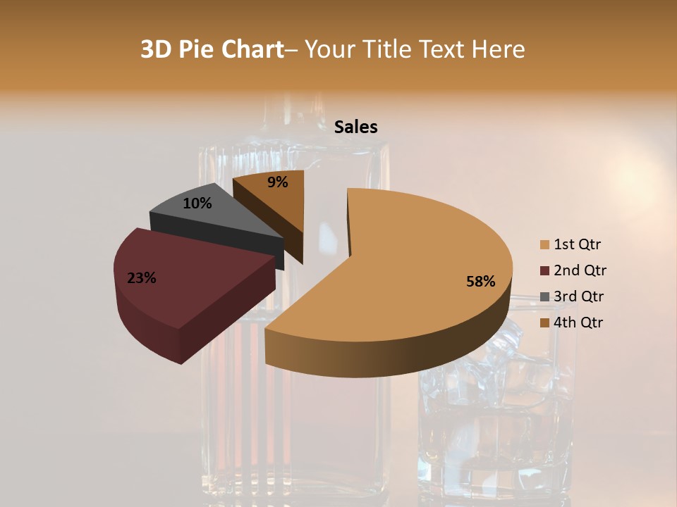 Cold Ice Scotch PowerPoint Template