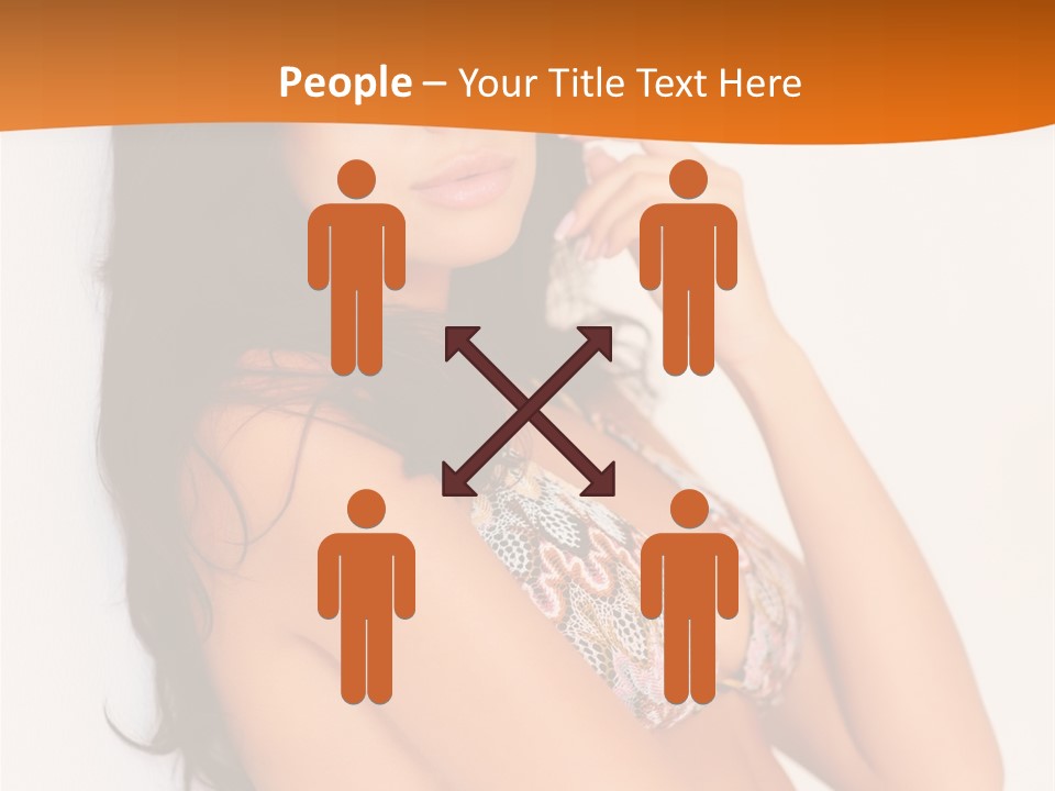 Meeting Human Room PowerPoint Template