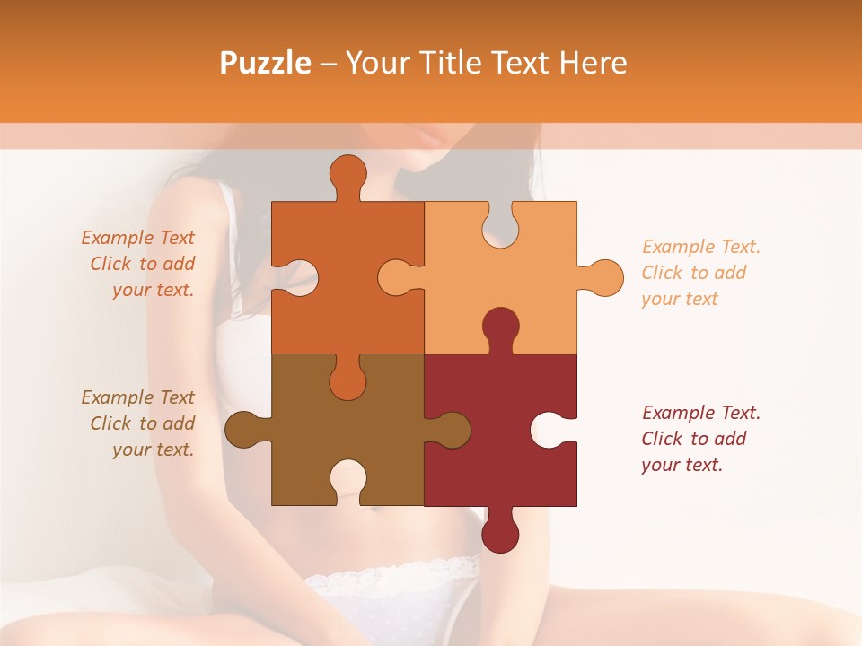 Table People Figure PowerPoint Template