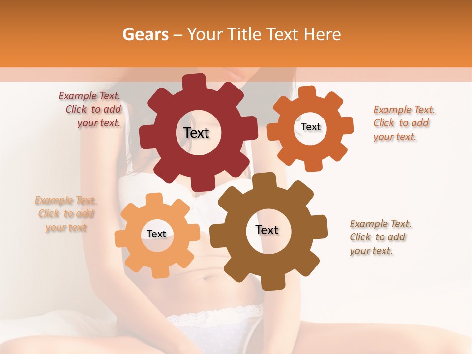 Table People Figure PowerPoint Template