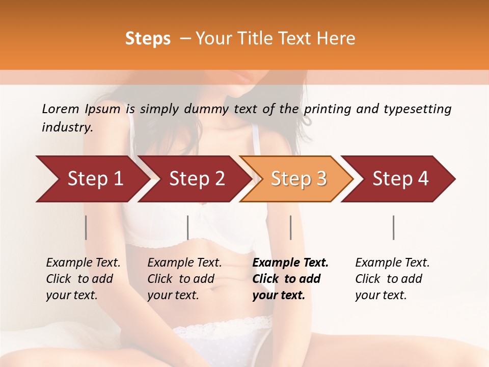 Table People Figure PowerPoint Template