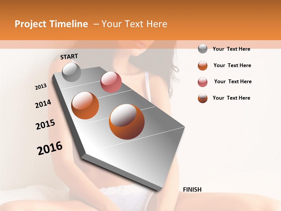 Table People Figure PowerPoint Template