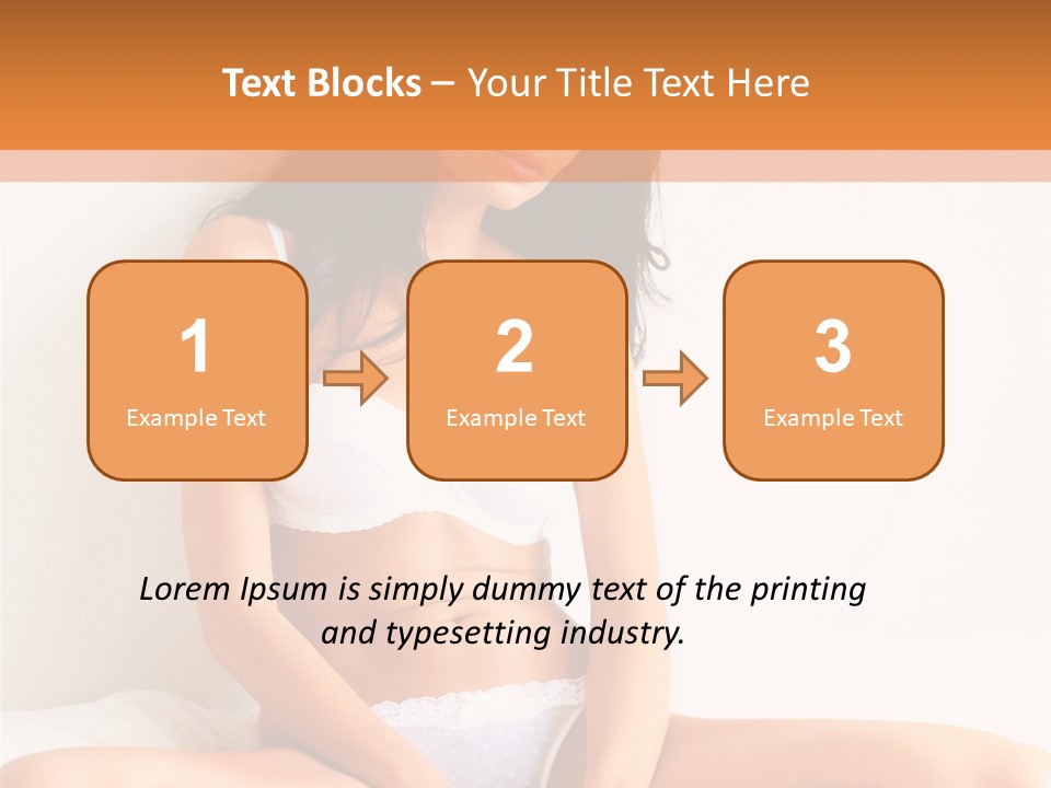 Table People Figure PowerPoint Template