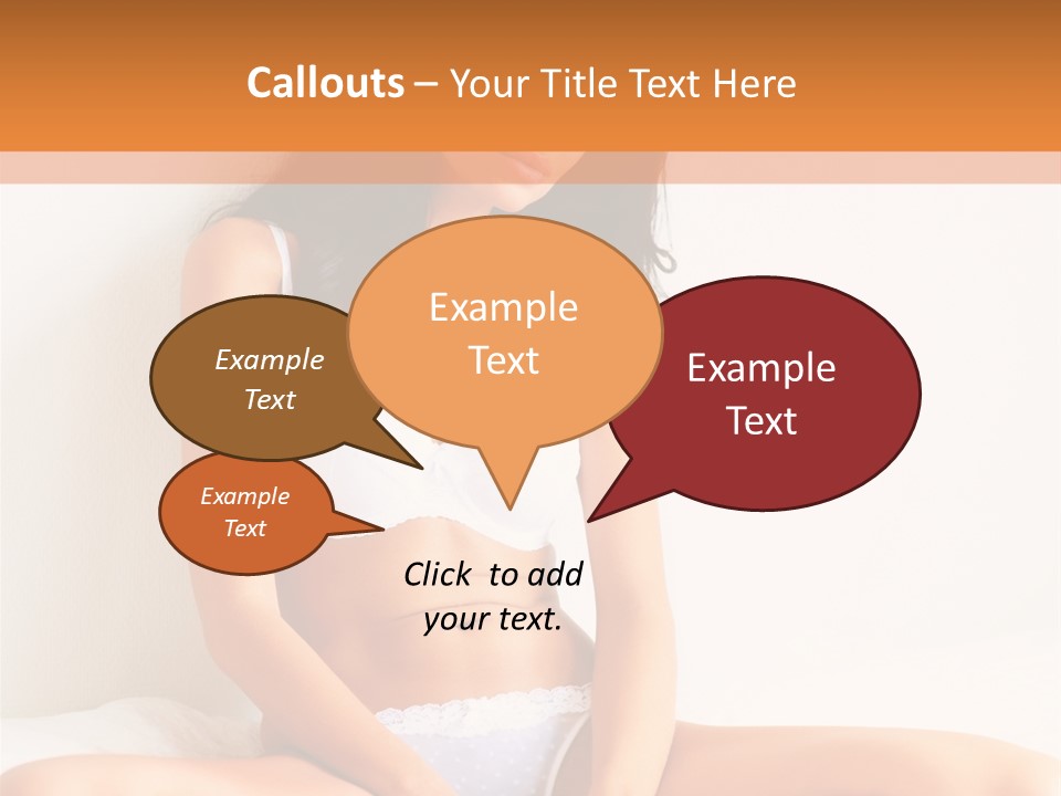 Table People Figure PowerPoint Template