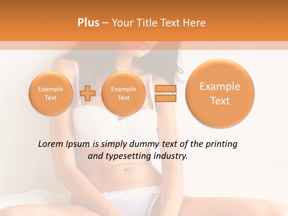 Table People Figure PowerPoint Template