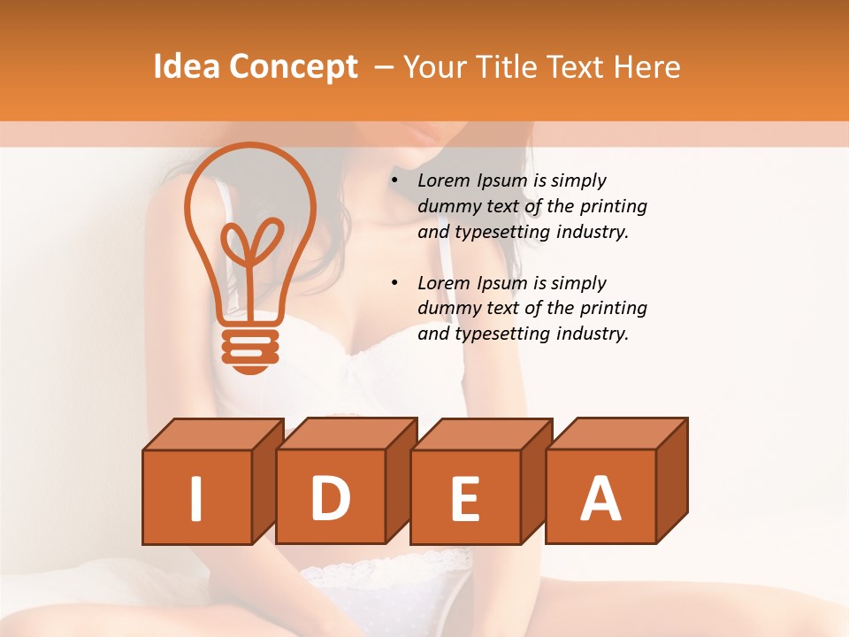 Table People Figure PowerPoint Template