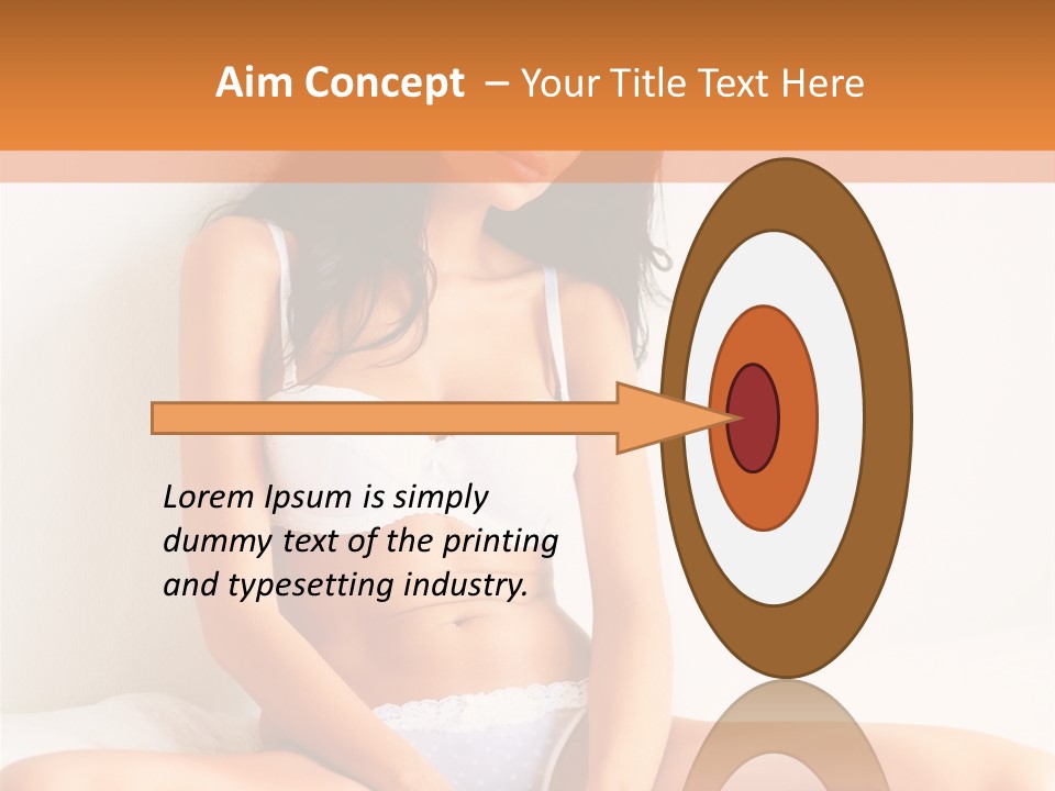 Table People Figure PowerPoint Template